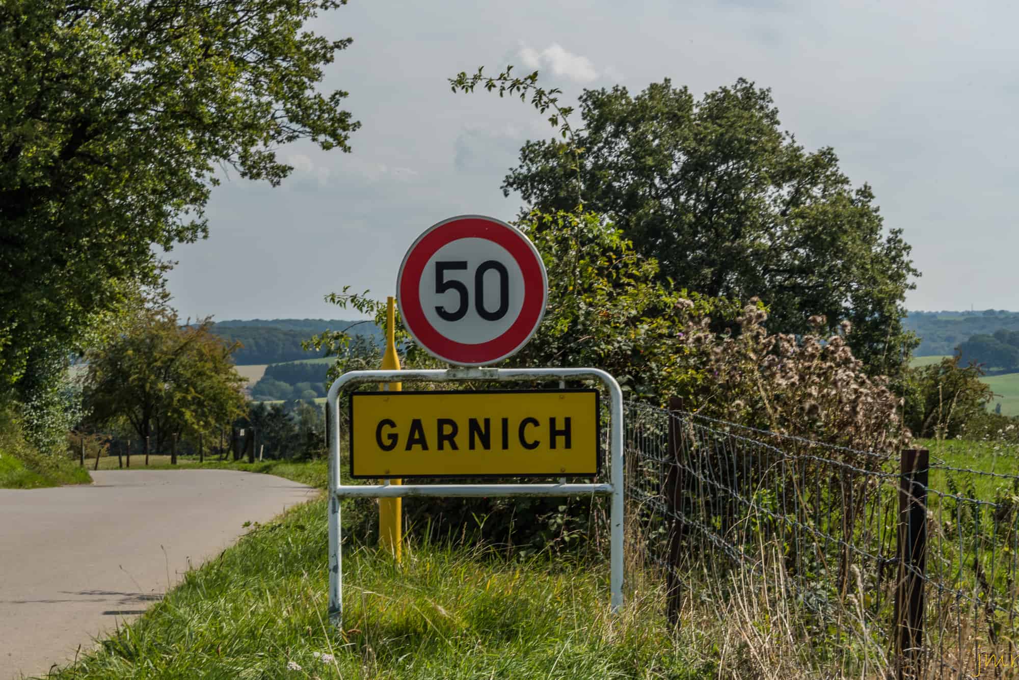 Garnich - Panneau
